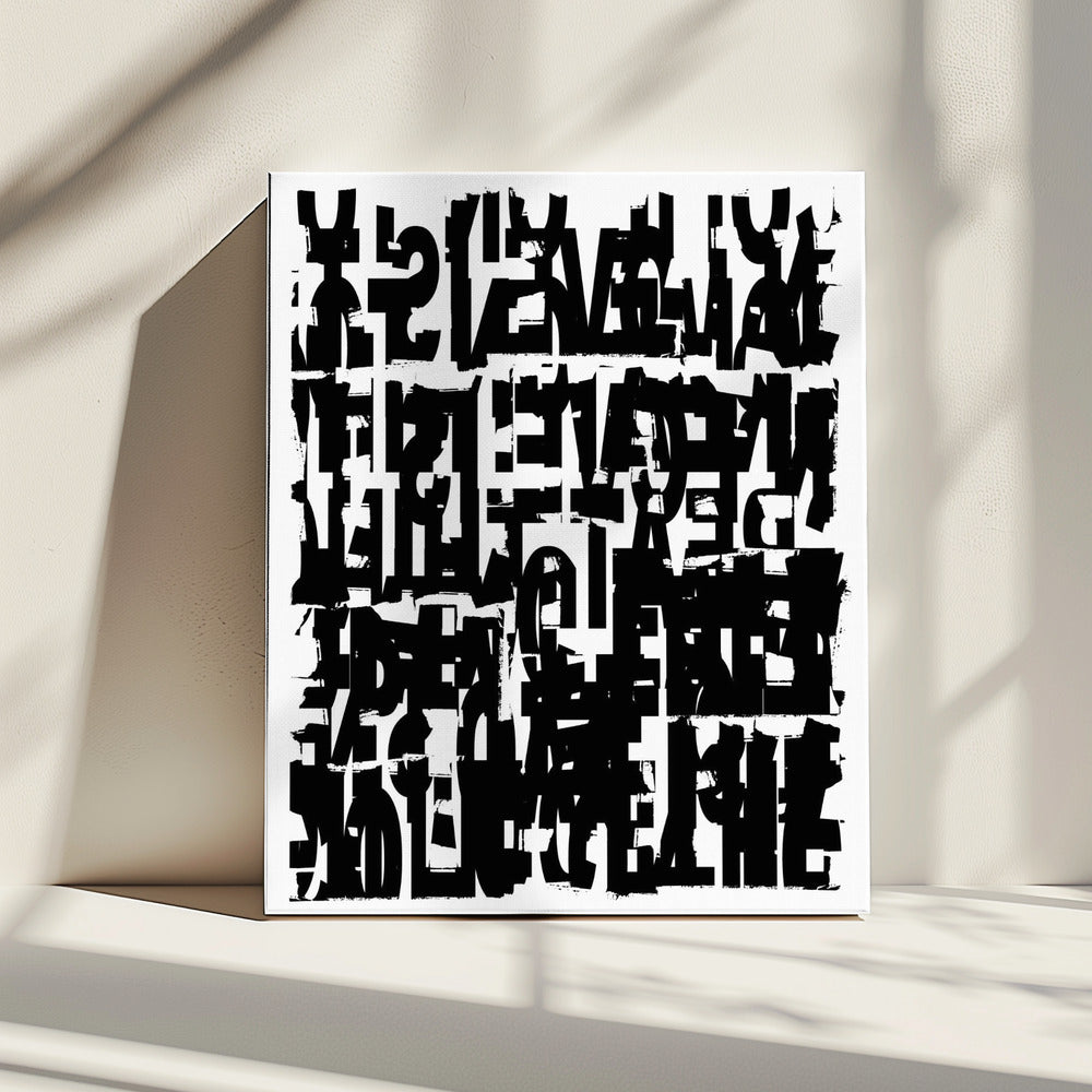 Typografie nr. 3 | Canvas