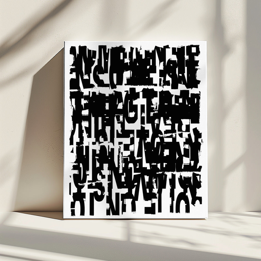 Typografie nr. 2 | Canvas