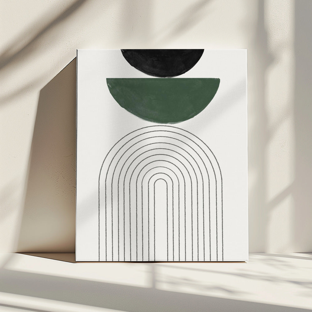 Vormen in harmonie | Canvas
