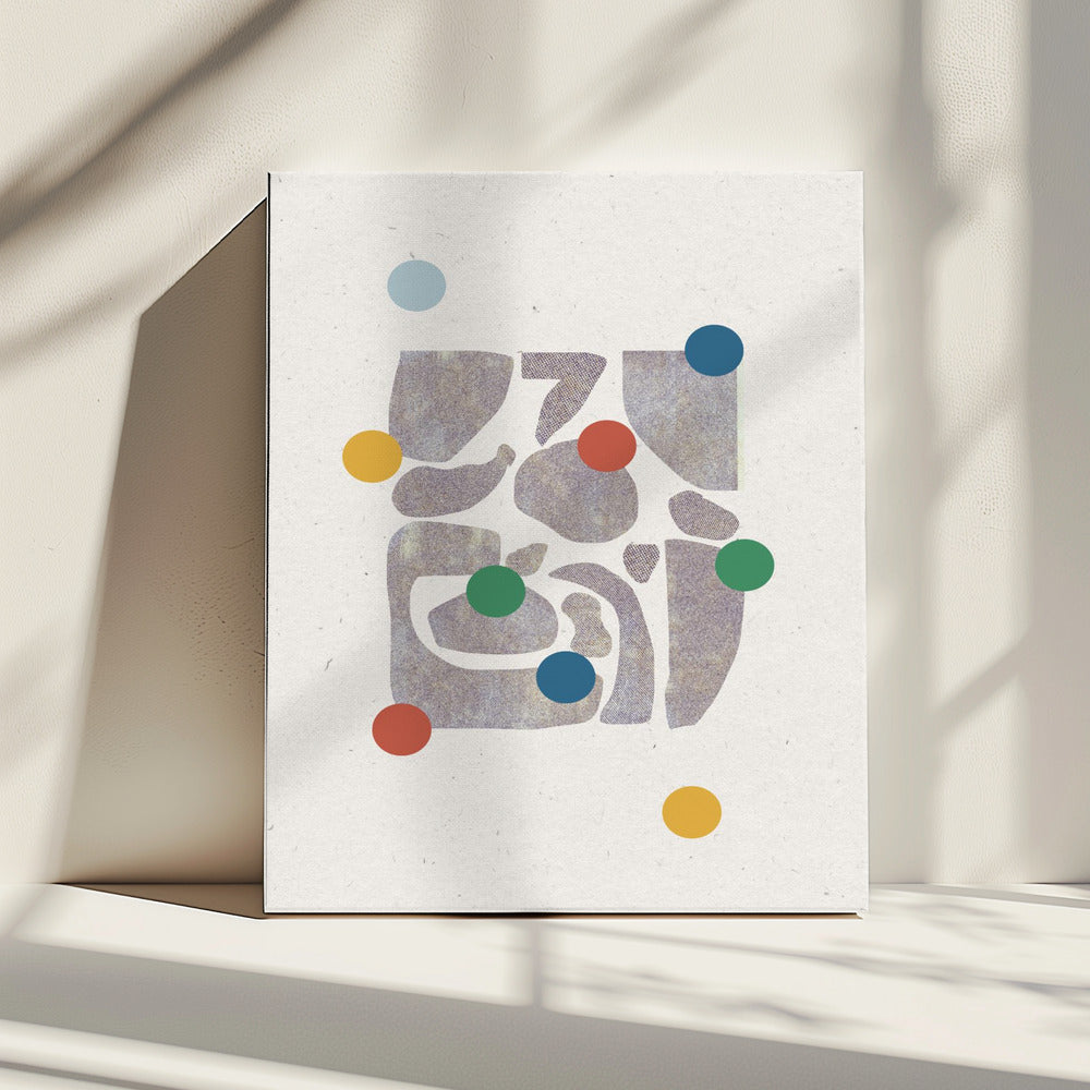 Kleurrijke harmonie | Canvas