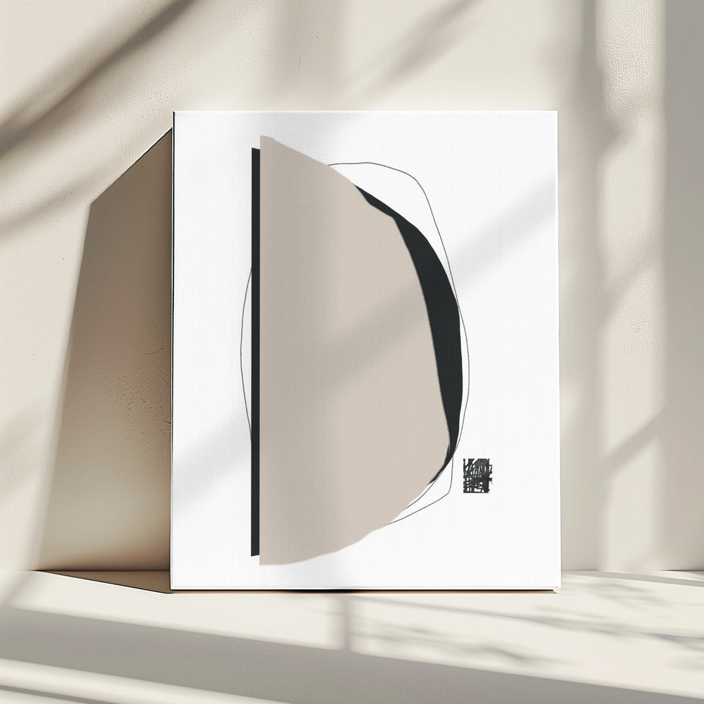 Tijdloze rondingen | Canvas