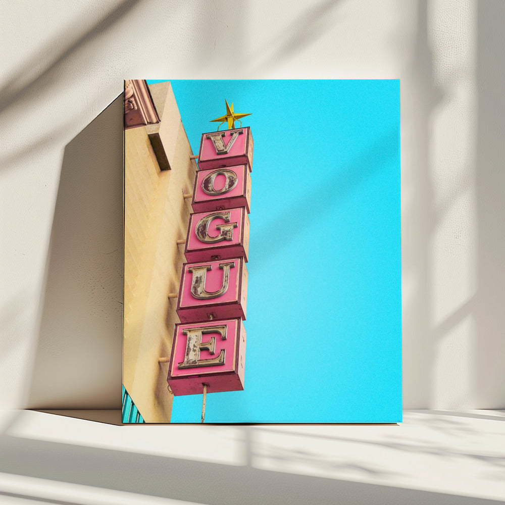 Vogue Theaterbord in Hollywood | Canvas