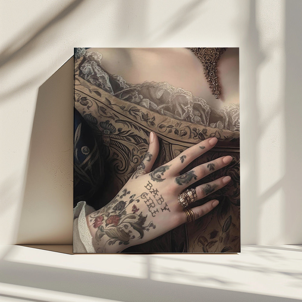 Babymeisje | Canvas