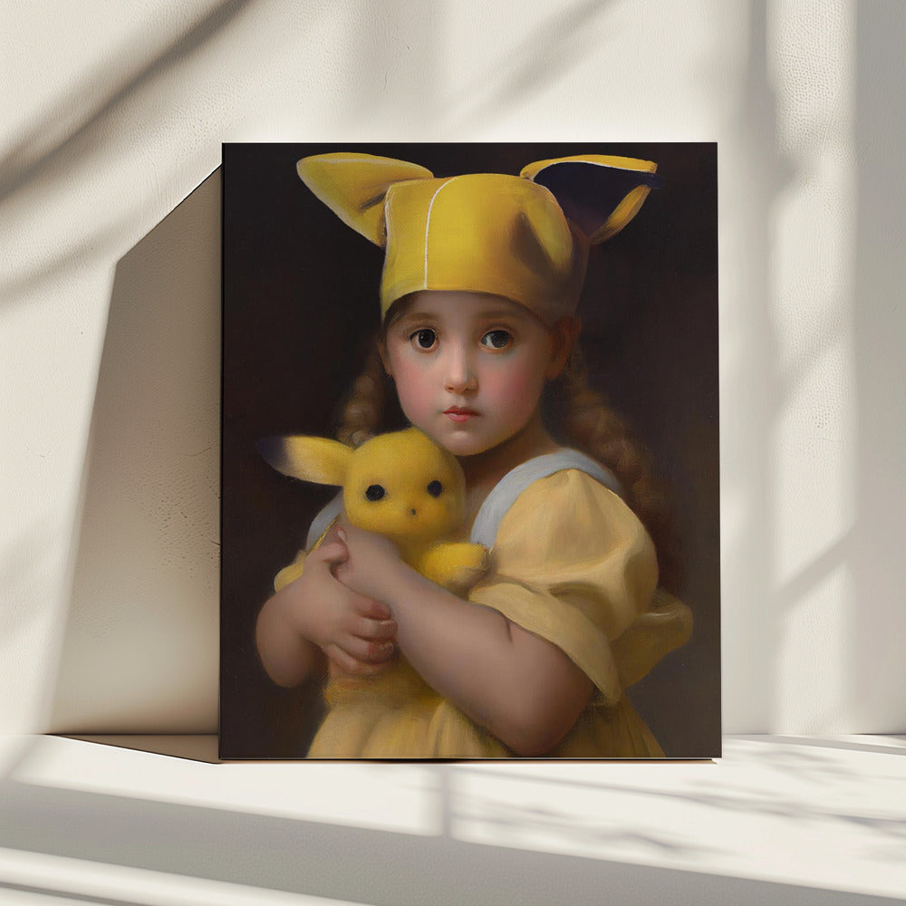 Kawaii Klein Meisje | Canvas