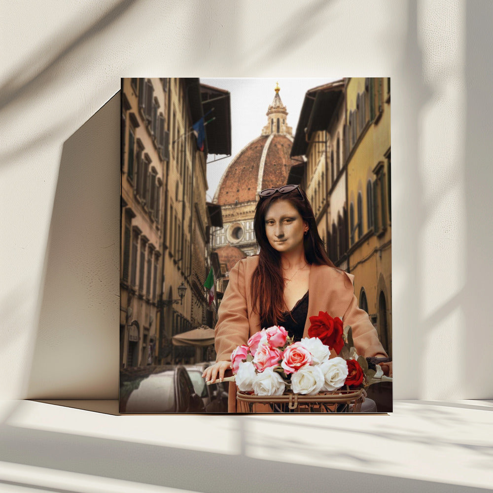 Mona op Florence | Canvas