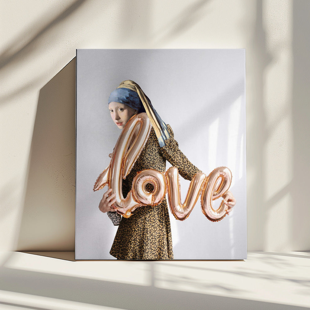 Parels liefde | Canvas