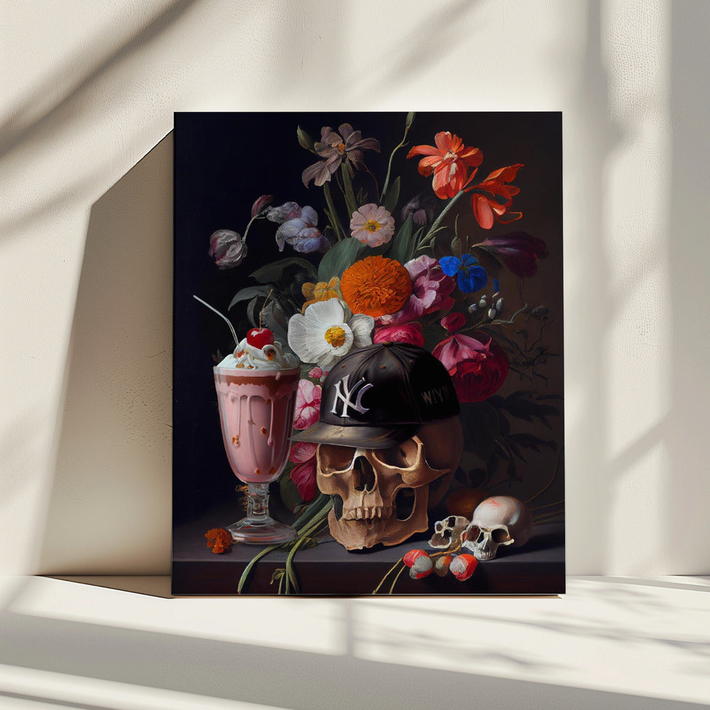 Schedelstilleven | Canvas