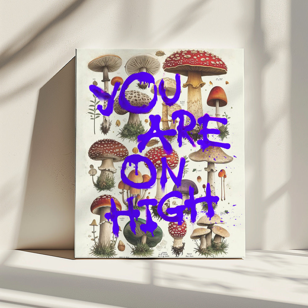 Je bent hoog | Canvas