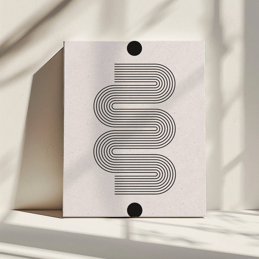 Windende Harmonie | Canvas