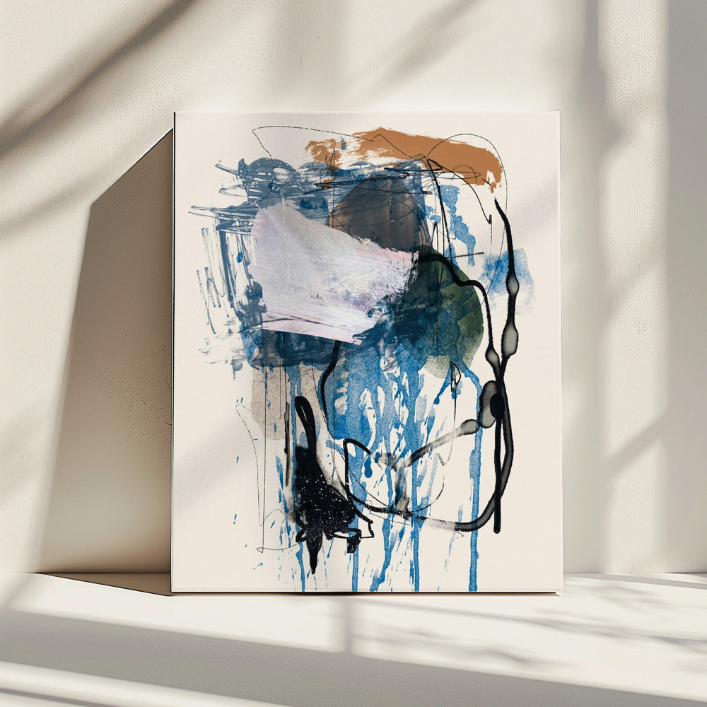 Tweeling Abstract 1 | Canvas