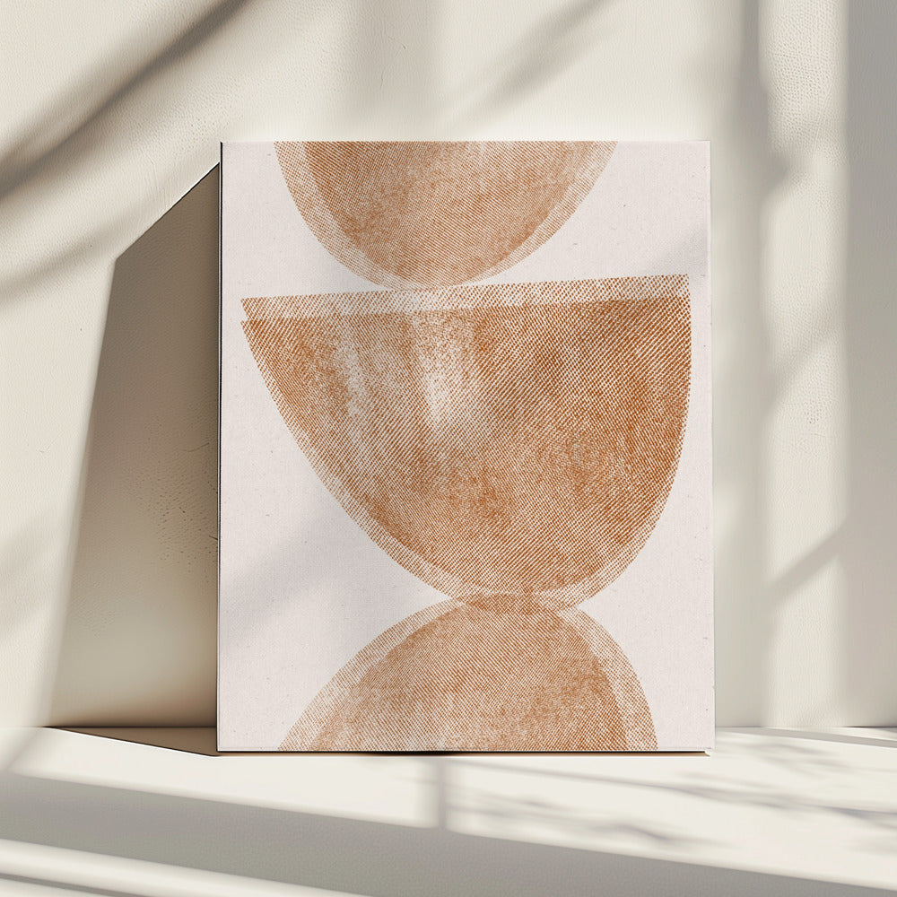 Halve reflectie | Canvas