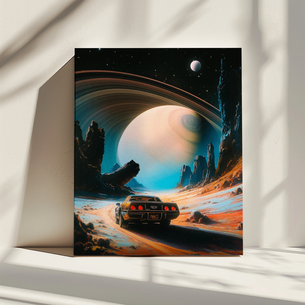 Ultieme ruimteracer | Canvas