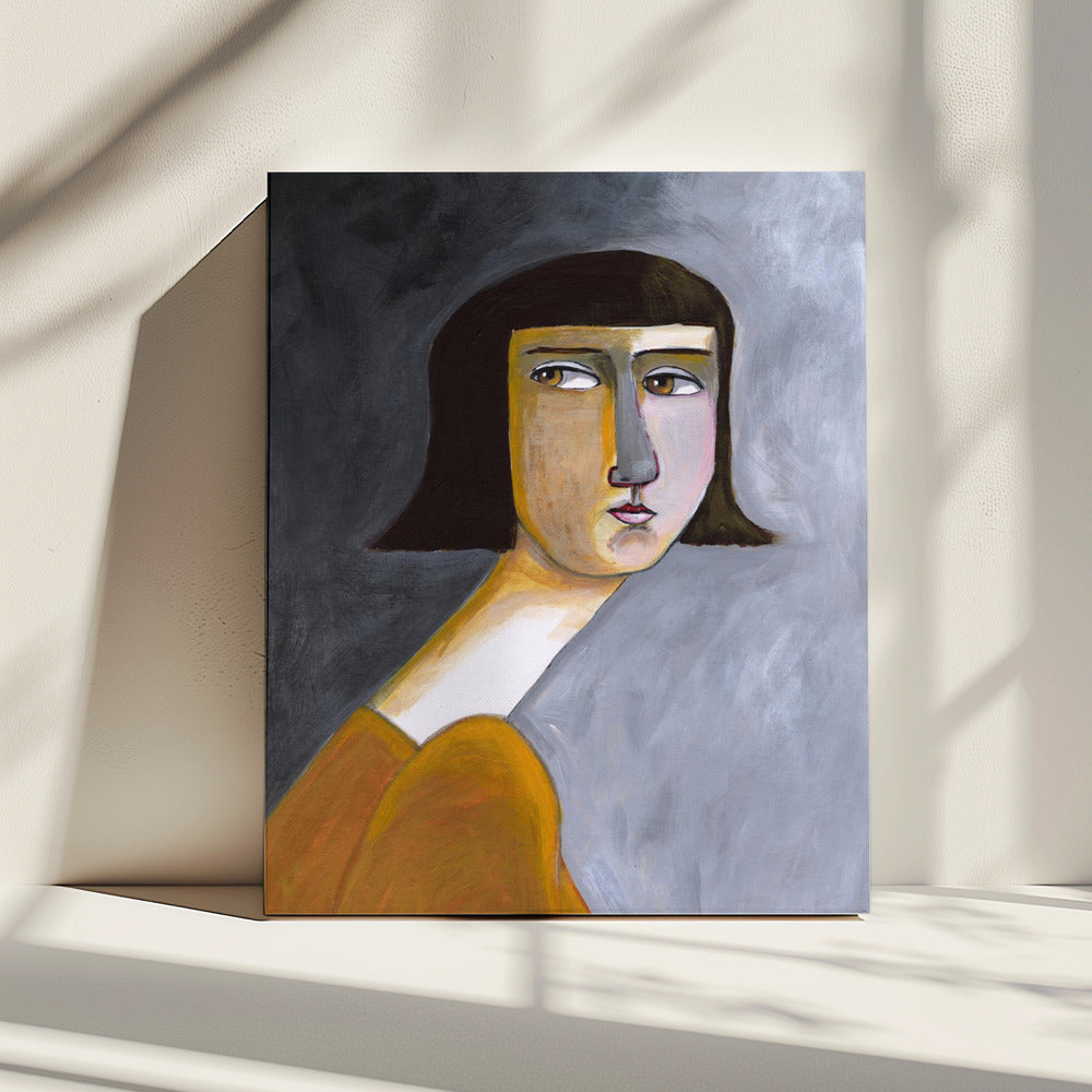 Bruine Ogen | Canvas