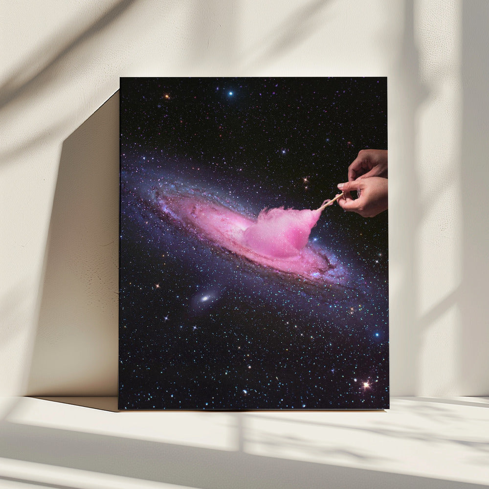 Kosmische Suikerspin | Canvas