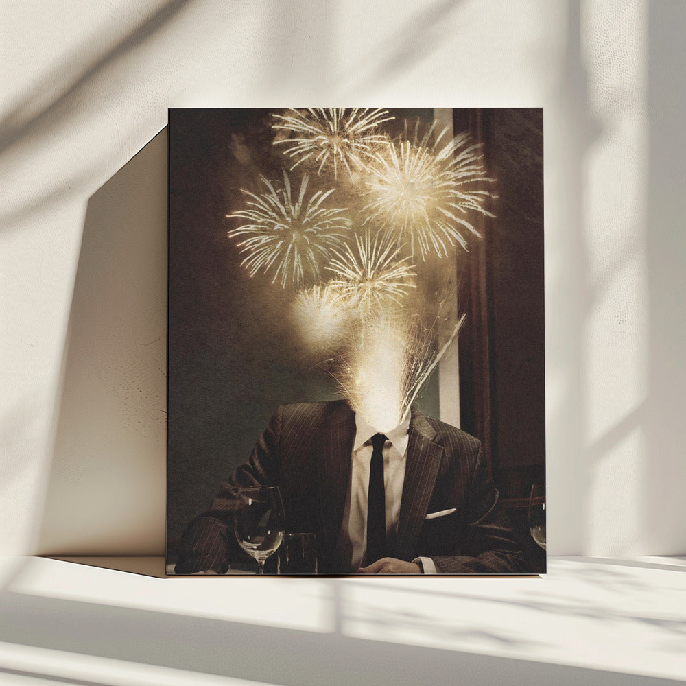 Vuurwerkhoofd | Canvas