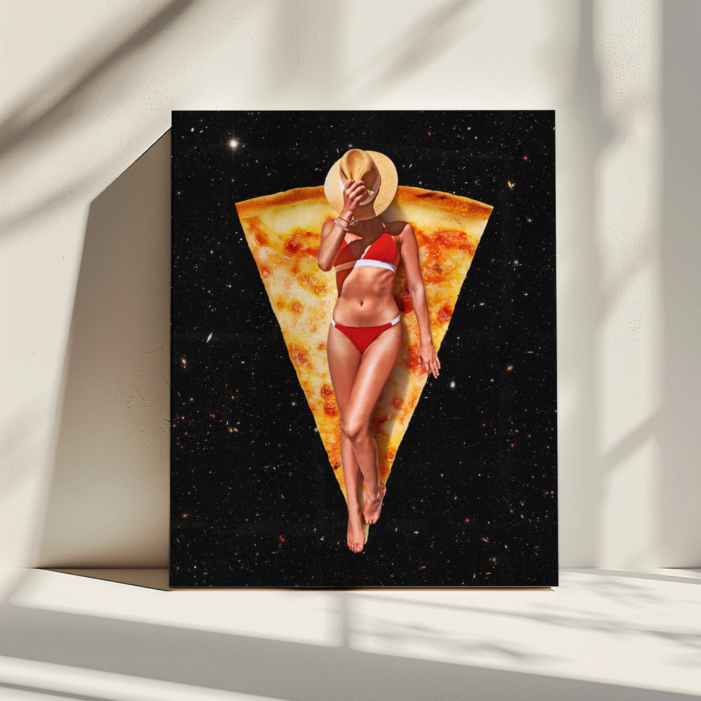 Pizza Zonnebrand | Canvas