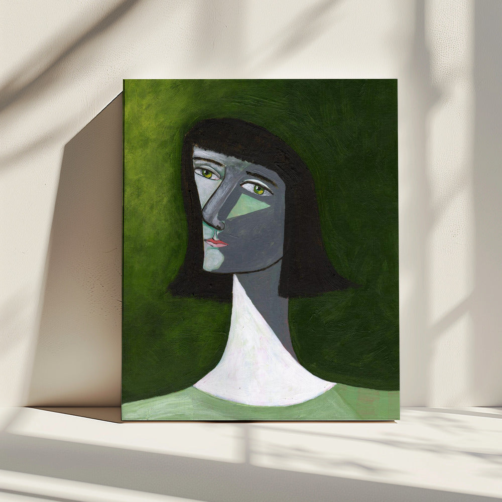 Dame in het groen | Canvas