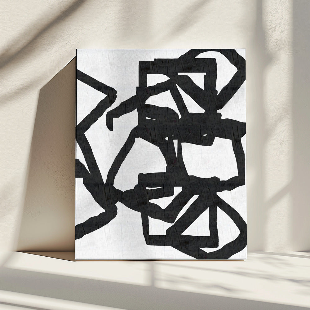 Noir en Inky 3 | Canvas