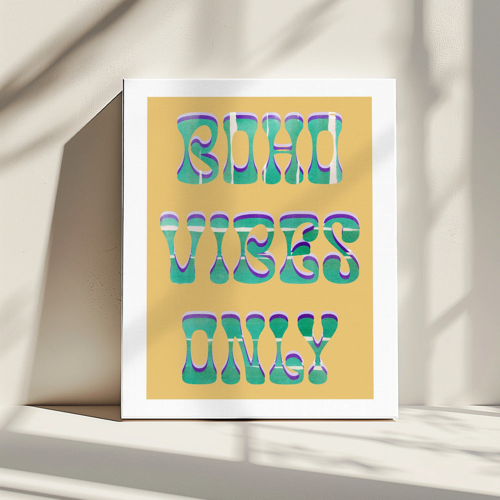 Alleen Boho Vibes | Canvas