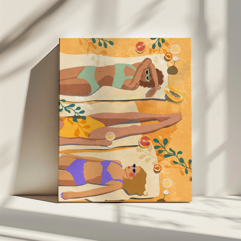Zomermeisjes | Canvas