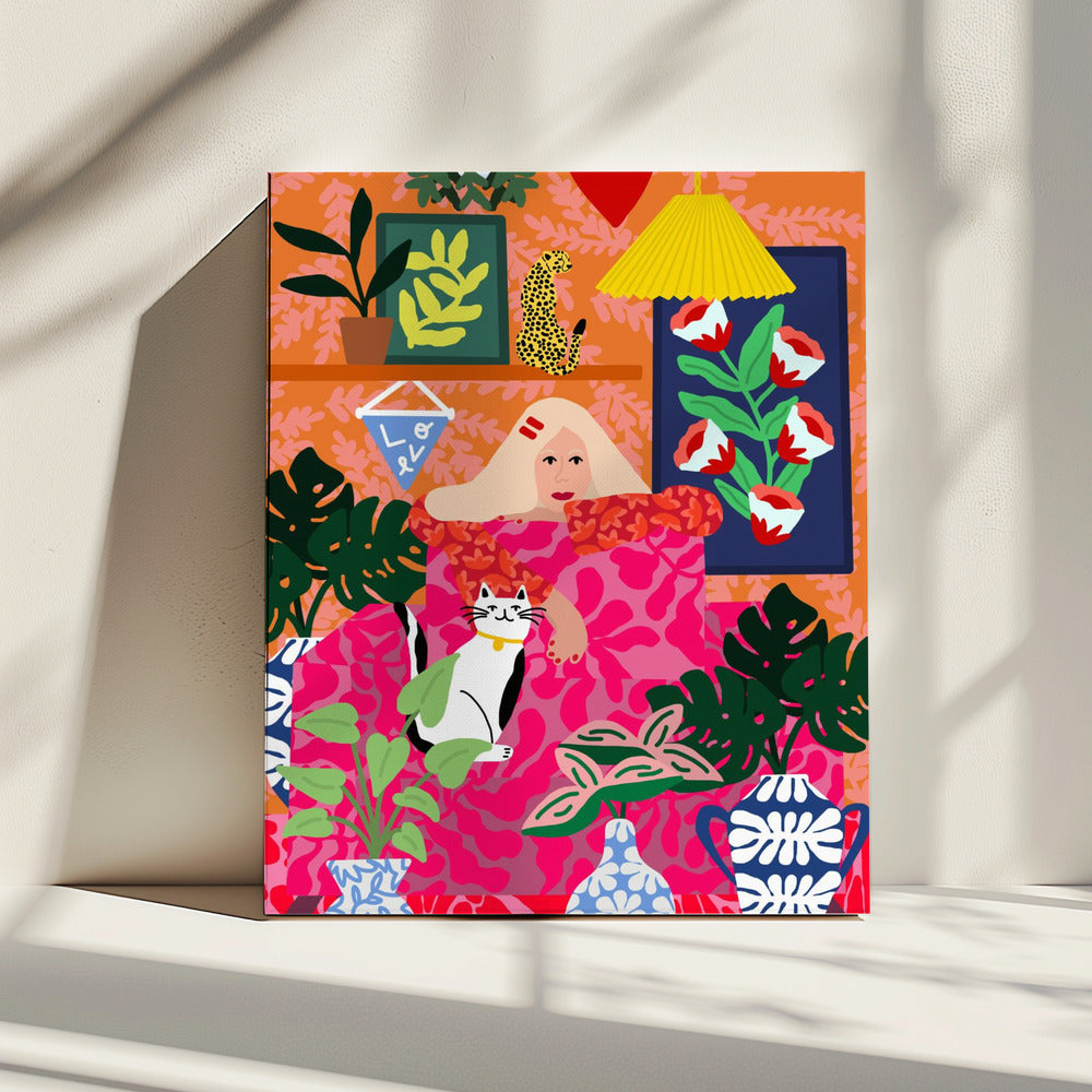 Cat Lady | Canvas