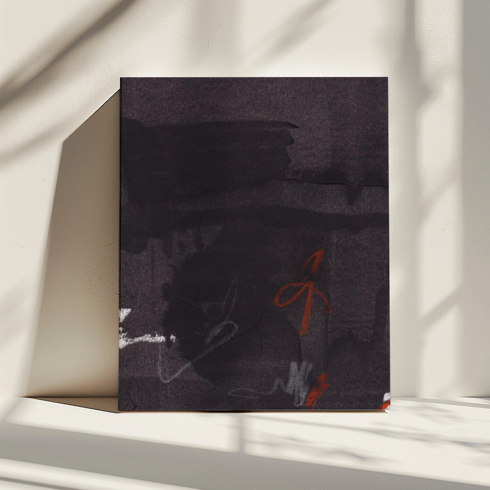Whispers in Charcoal | Canvas