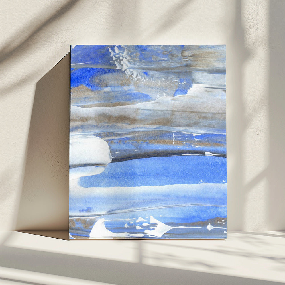 Dynamic Colorful Brushstrokes | Canvas