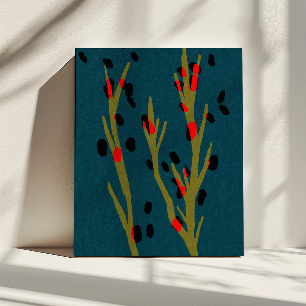 Botanische D | Canvas