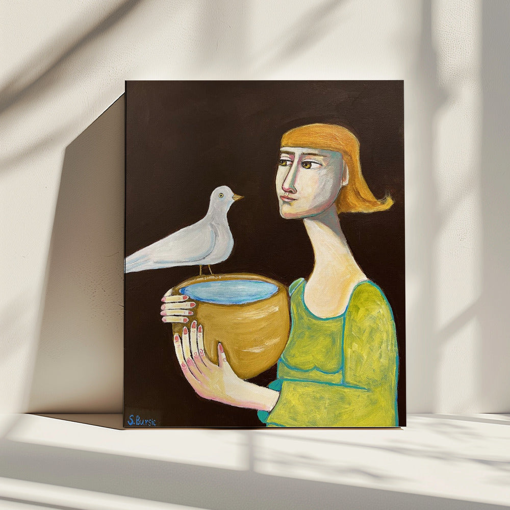 De watergever | Canvas