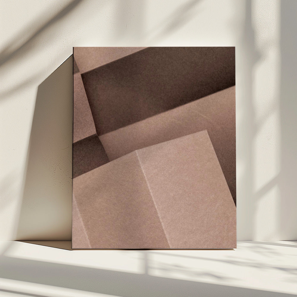 Papieren en Schaduwen 4 | Canvas