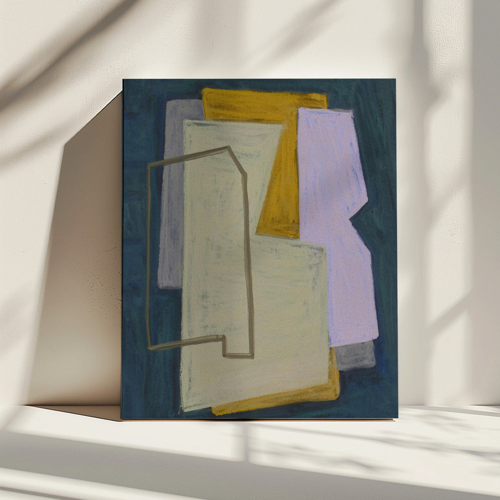 Krijt en vormen 1 | Canvas