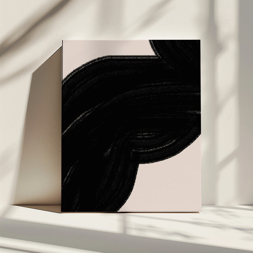 Zwarte golfstroom | Canvas