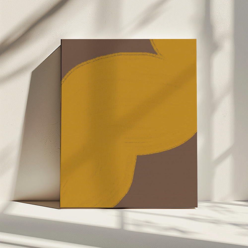 Gouden Stroom | Canvas