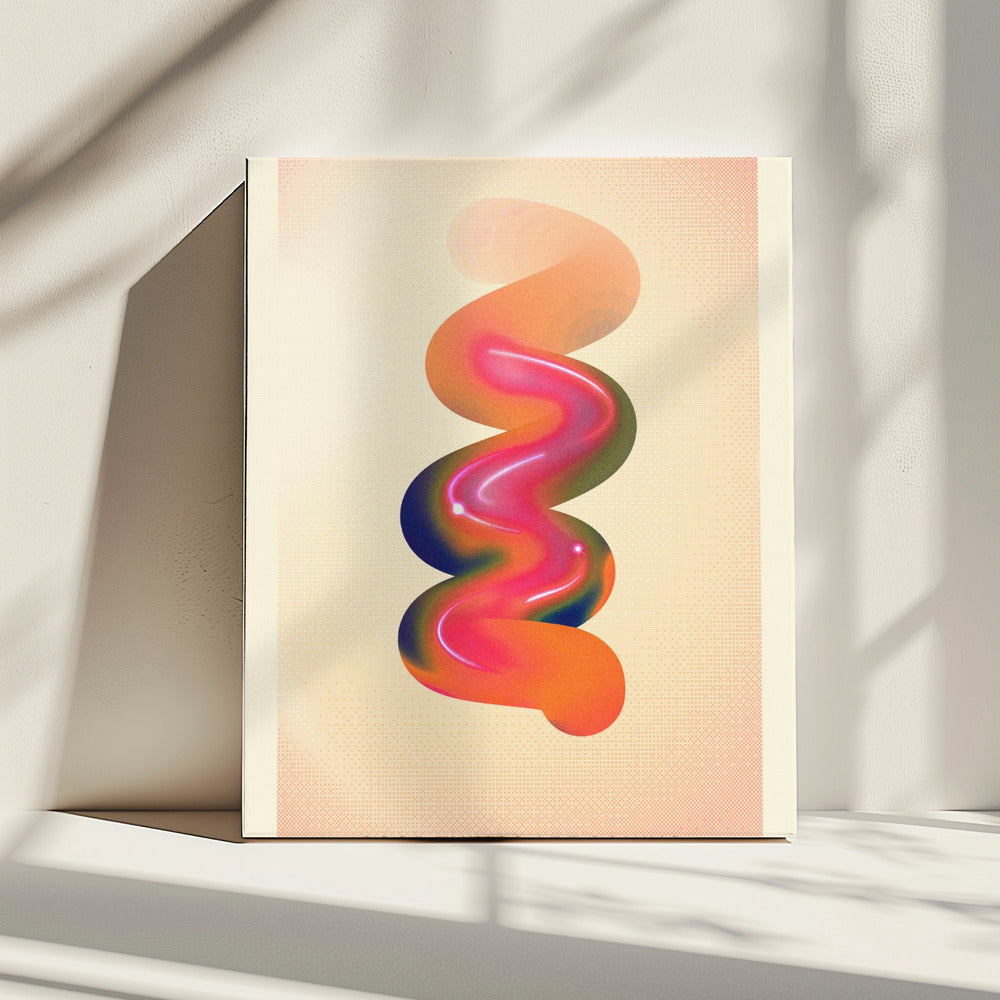 RETRO GRAPHIC NR. 17 / GOEDE DINGEN KOMEN AAN | Canvas