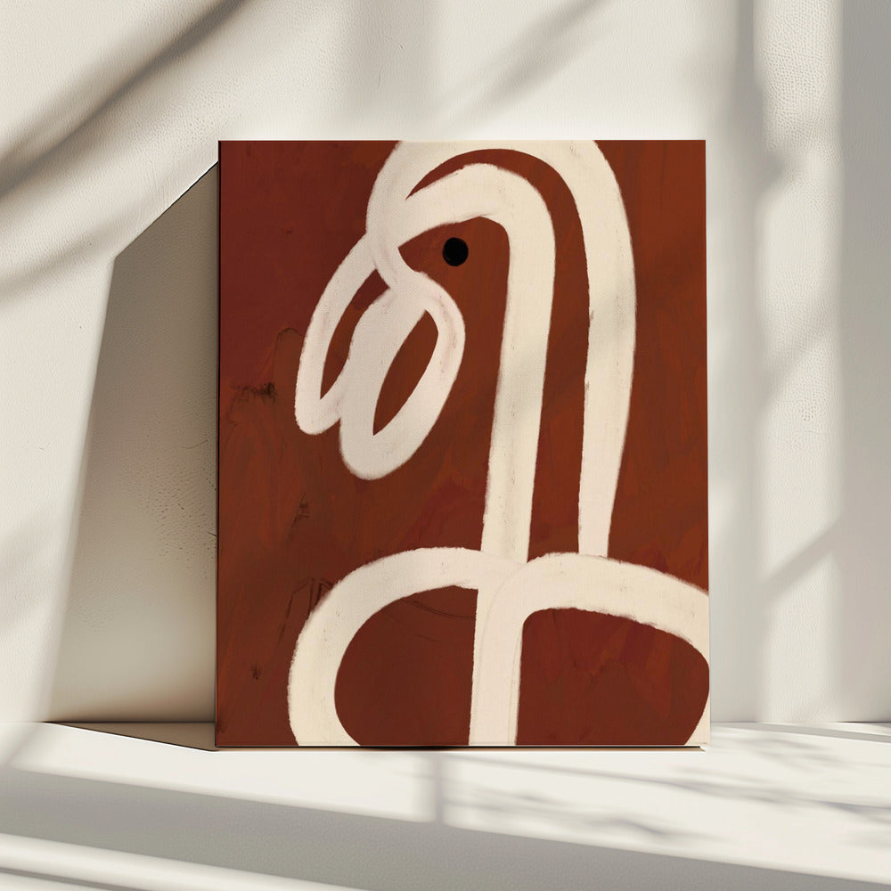 Gebogen sereniteit | Canvas