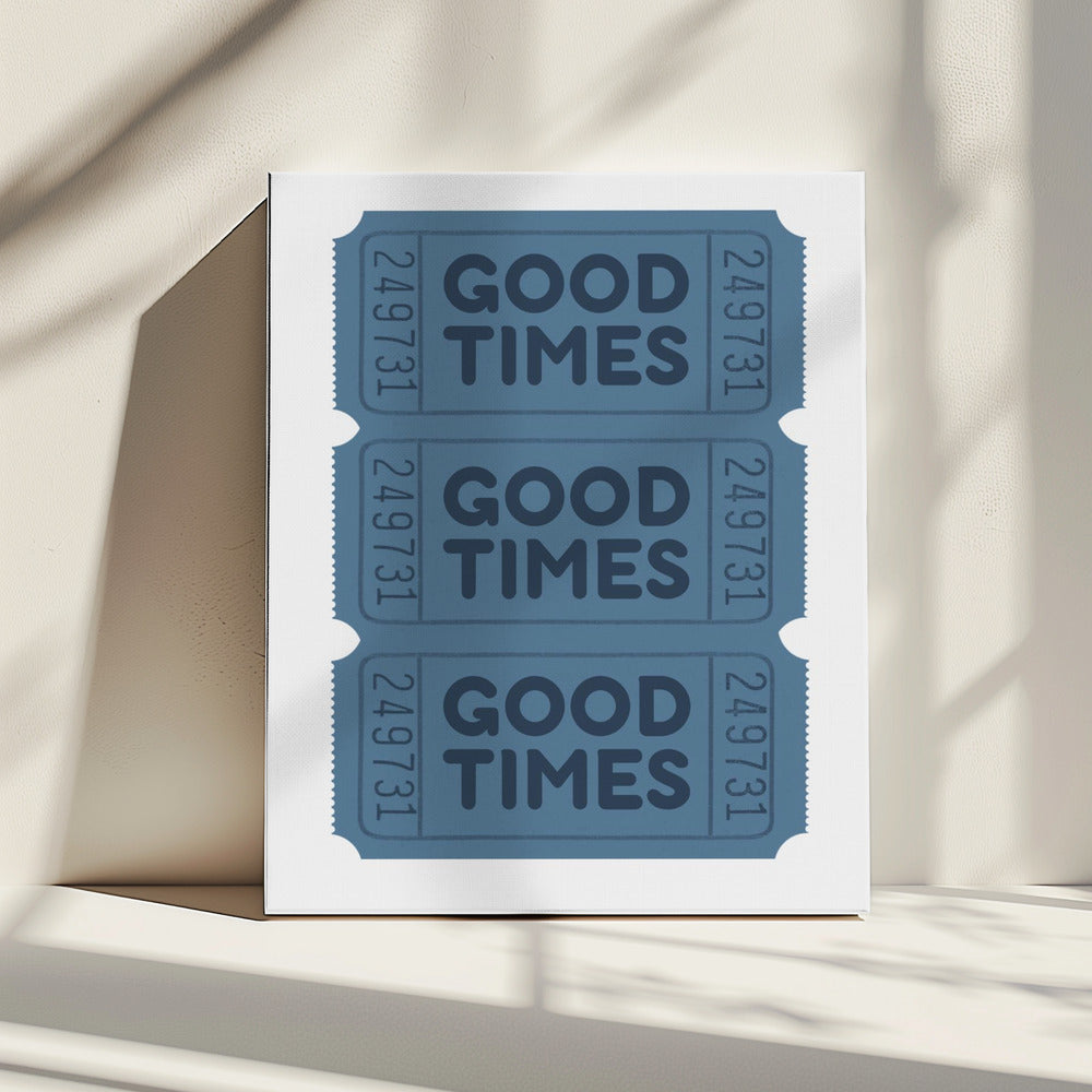 Blauwe Goede Tijden | Canvas