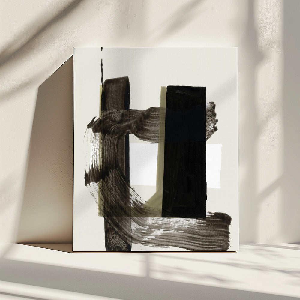 Zen Penseelwerk 3 | Canvas