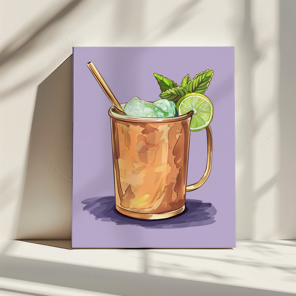 Moskouse Muilezel - Jolly en Dash | Canvas