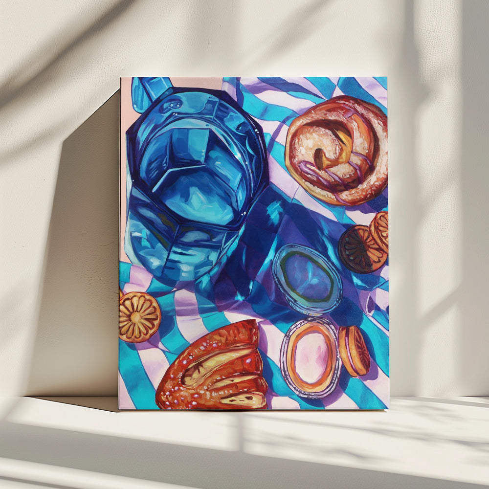 Het na-stranddutje | Canvas