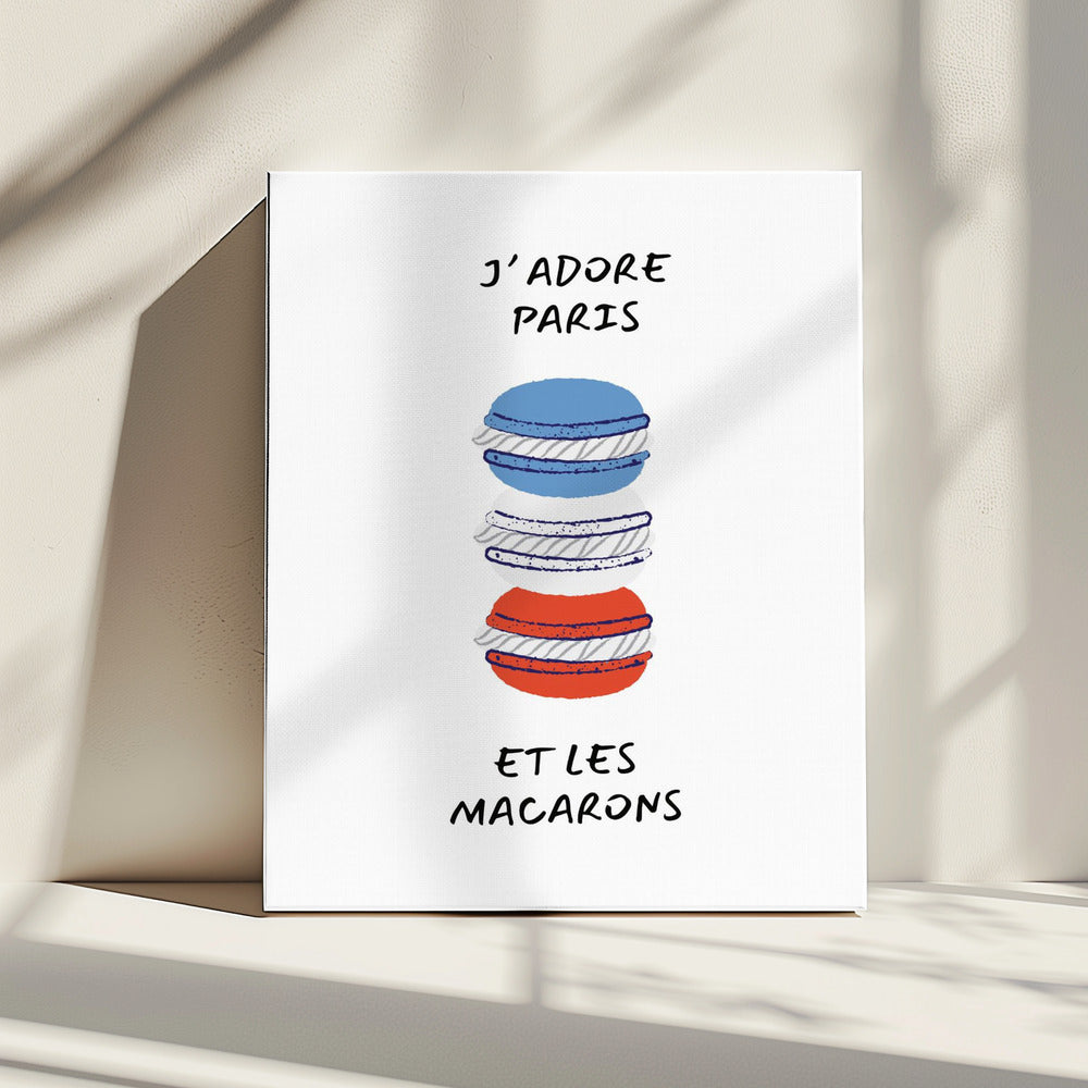 J´adore Parijs | Canvas