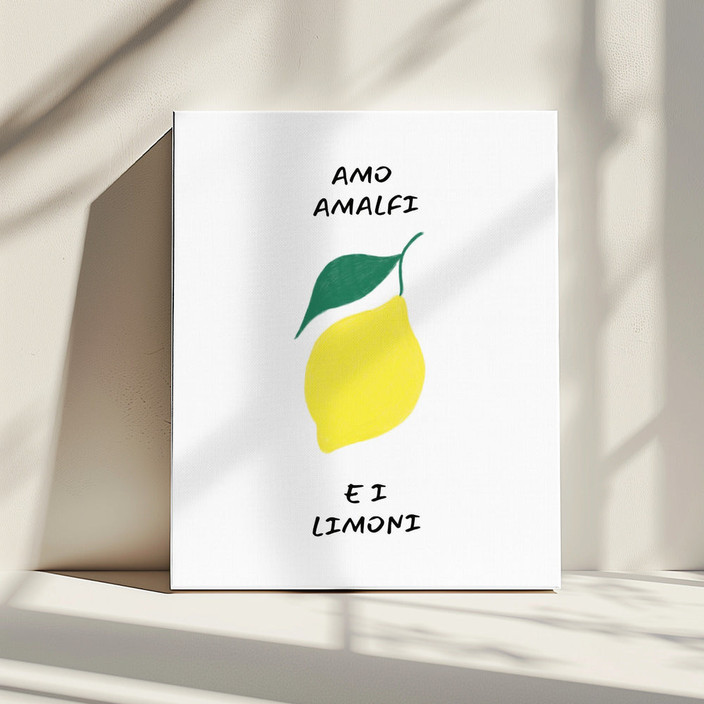 Liefde Amalfi | Canvas