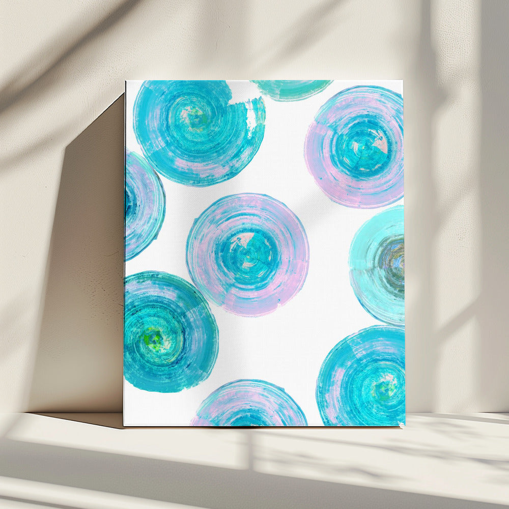 Spinning Whirls 3 | Canvas