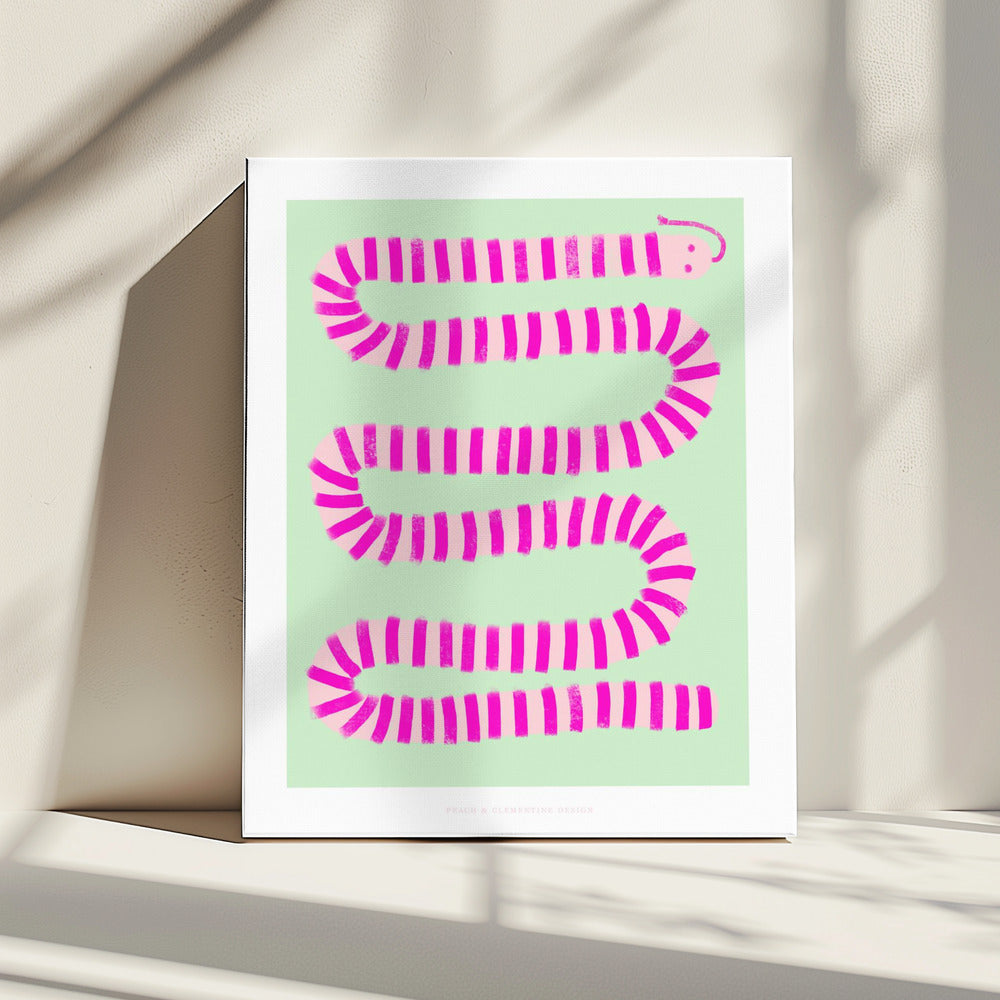 Pandc Pinksnake-kopie | Canvas