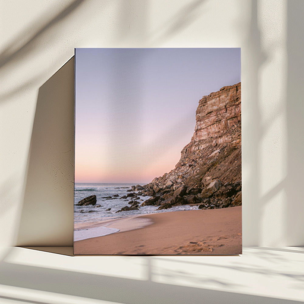 Pastel Portugese kust | Canvas