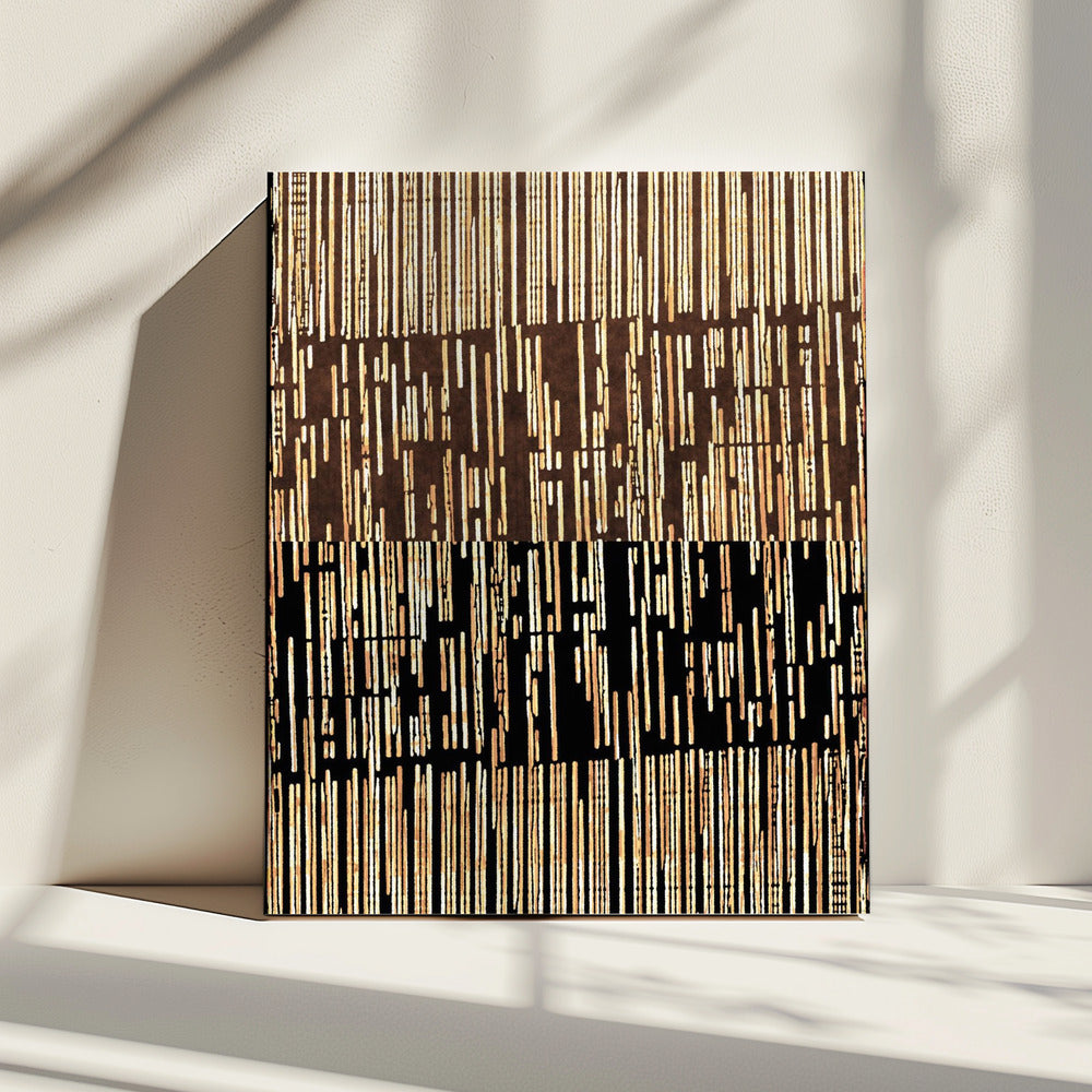 Ingewikkelde lineaire patronen | Canvas