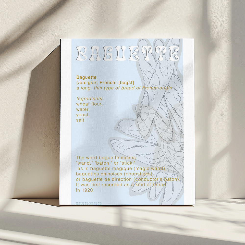 Baguette Koffie | Canvas