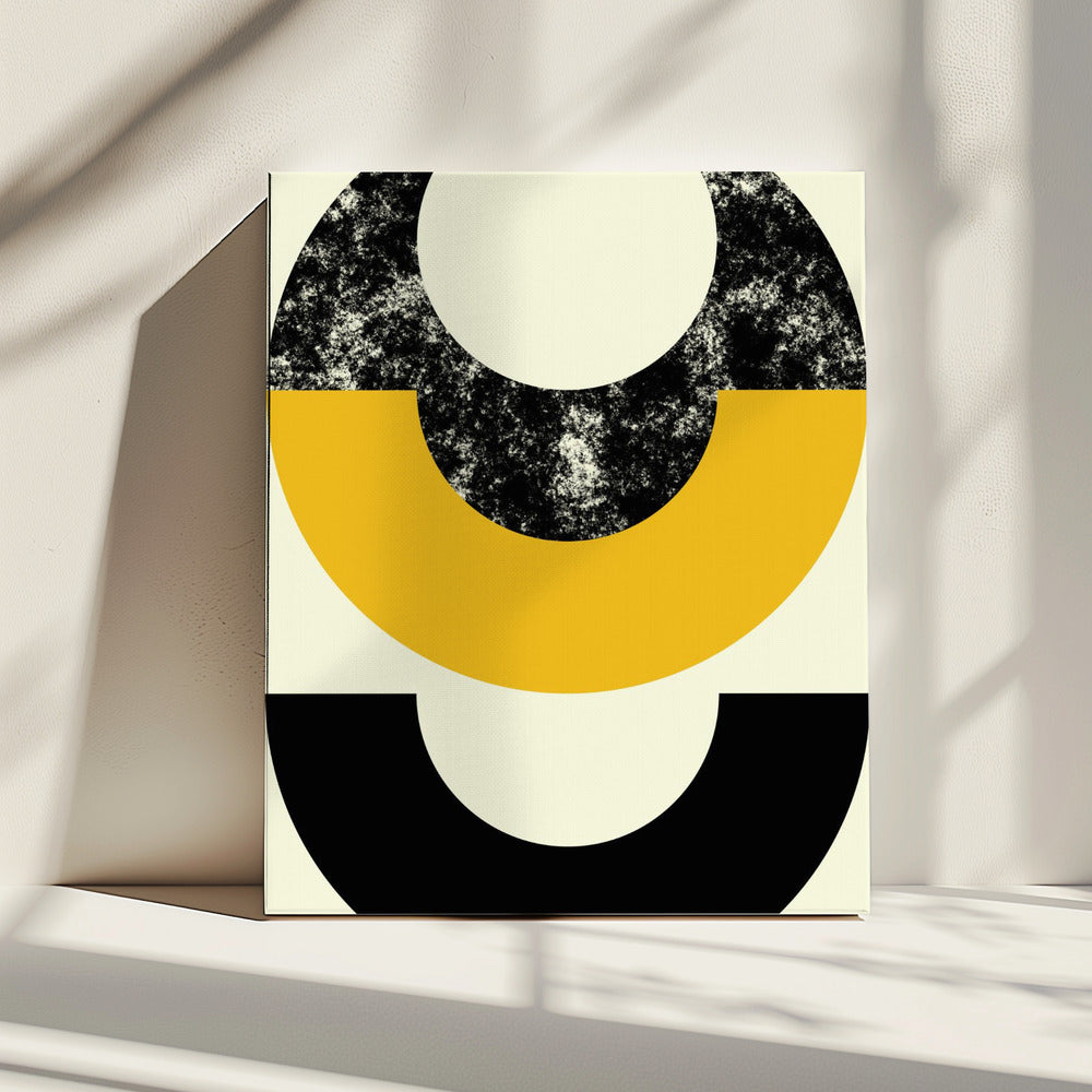 Symmetrische zonsverduistering | Canvas