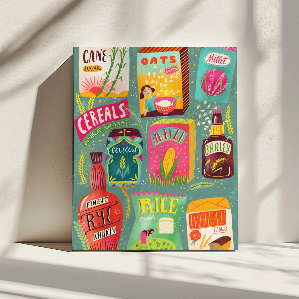 Colorful Cereal Chart | Canvas