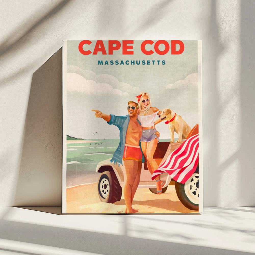 Cape Cod Massachusetts Zomerstrandkunst | Canvas