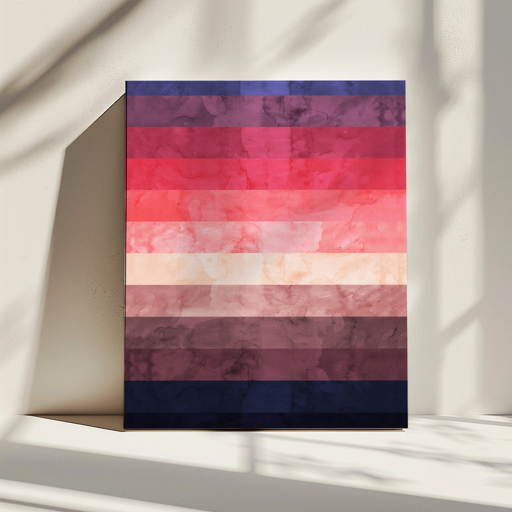 Expressionistisch landschap 4 | Canvas
